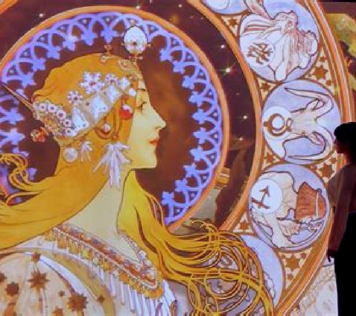 Mucha Goddesses slot game