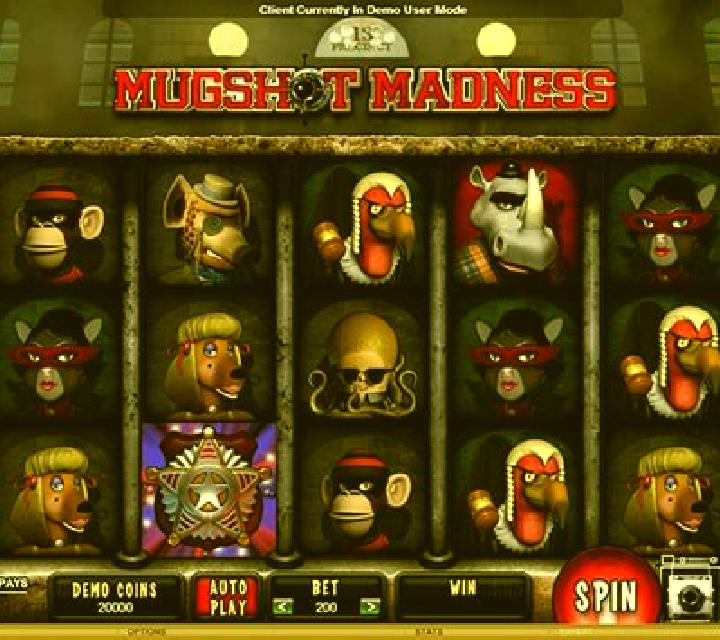 Mugshot Madness slot game