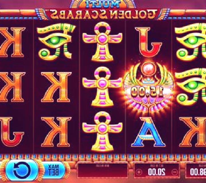 Multi Golden Scarabs online slot