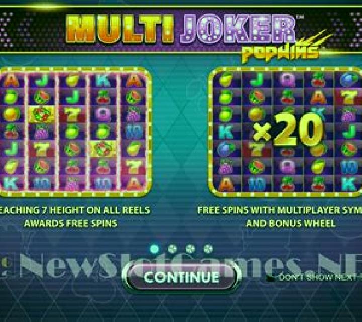 Multi Joker Popwins online slot