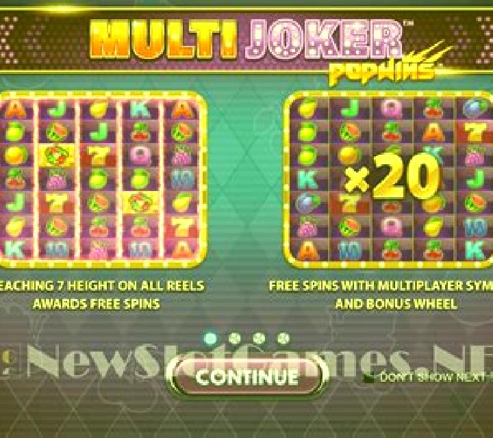 Multi Joker Popwins slot game