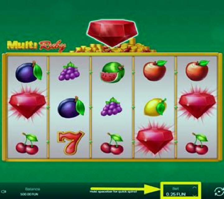 Multi Ruby slot