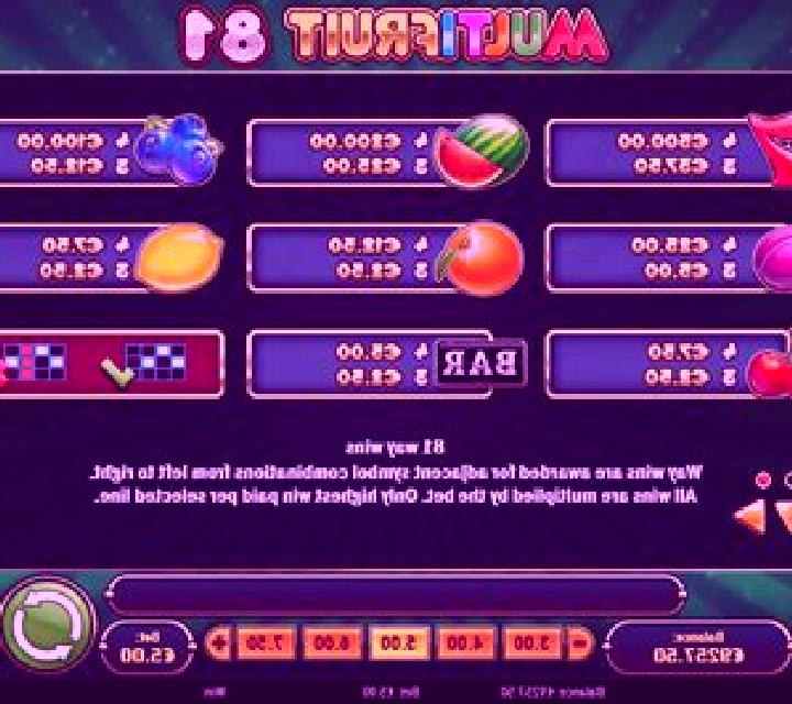 MultiFruit 81 online slot