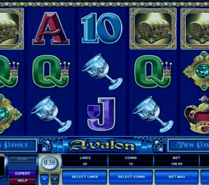 Multiplayer Avalon slot machine