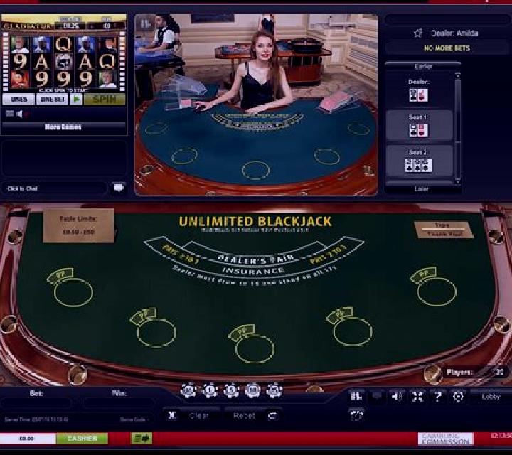 Multiplayer Blackjack (Playtech) slot game