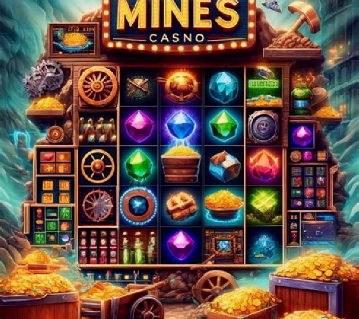 Multiplayer Mines slot machine