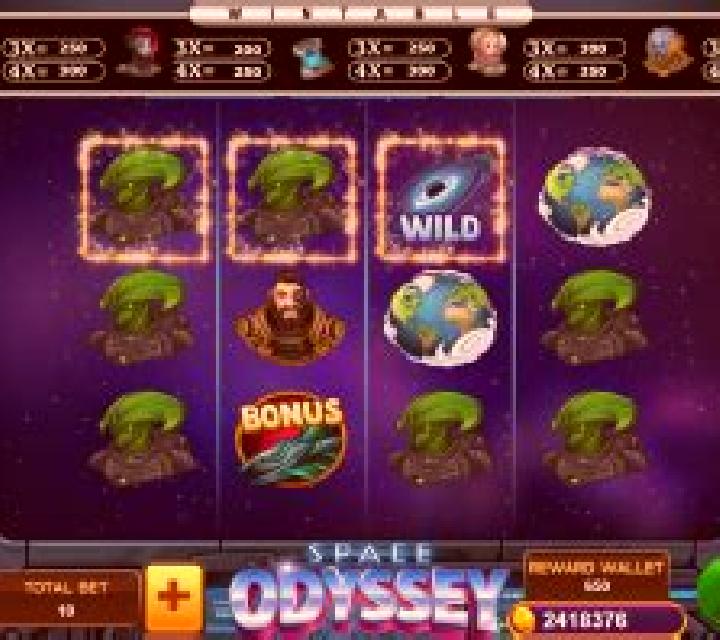 Multiplier Odyssey slot machine