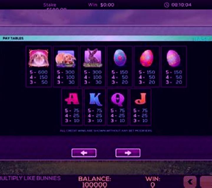 Multiply Like Bunnies slot machine