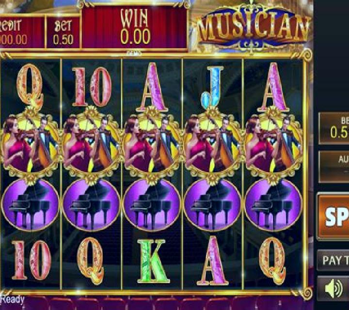 Musician slot game