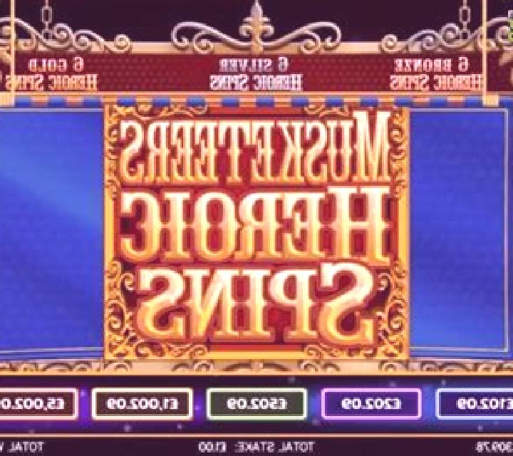 Musketeers Heroic Spins slot game