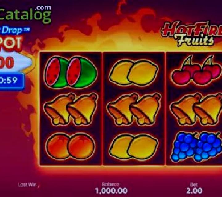 Must Drop Jackpot Hot Fire Fruits slot