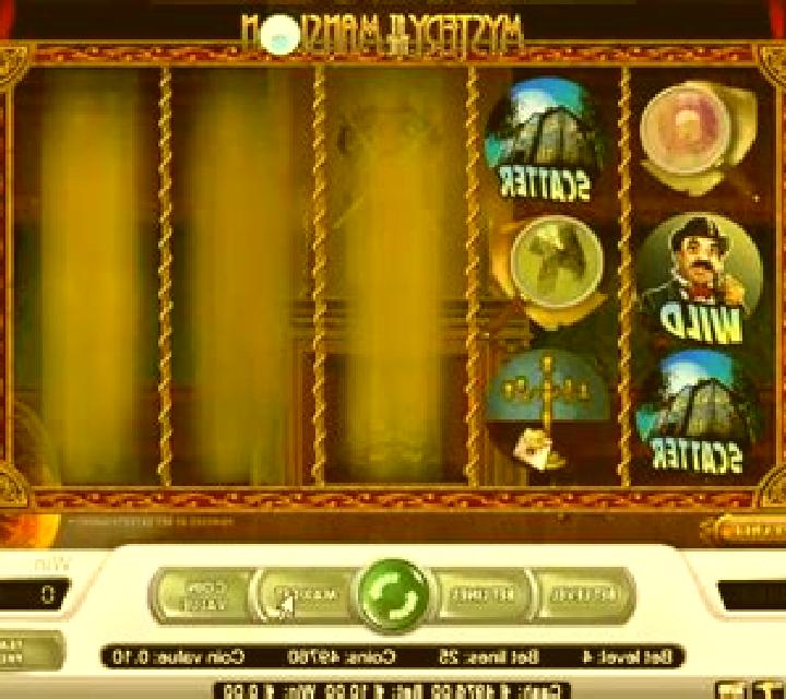 Mystery at the Mansion slot game