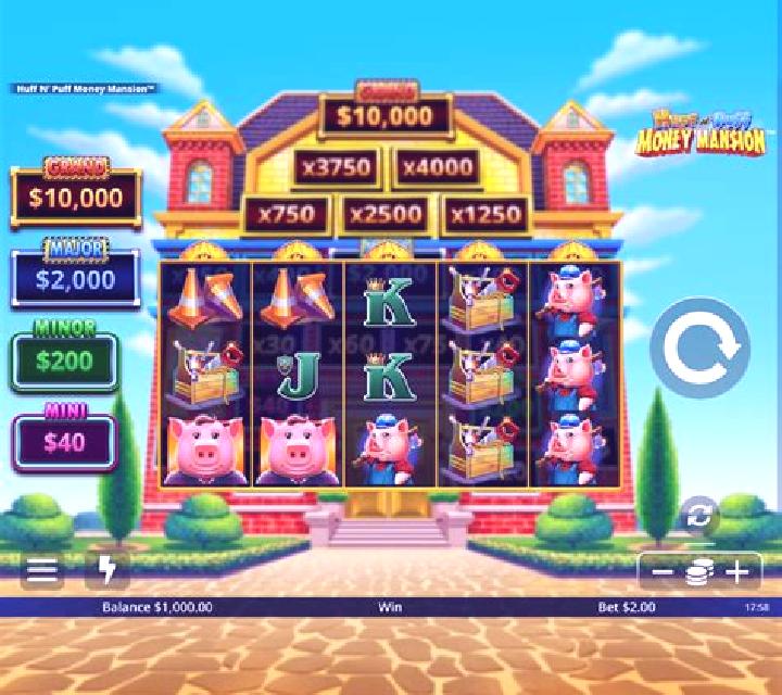 Mystery at the Mansion slot machine
