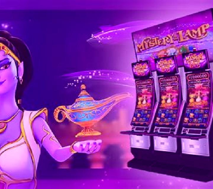 Mystery Genie Fortunes of the Lamp slot machine