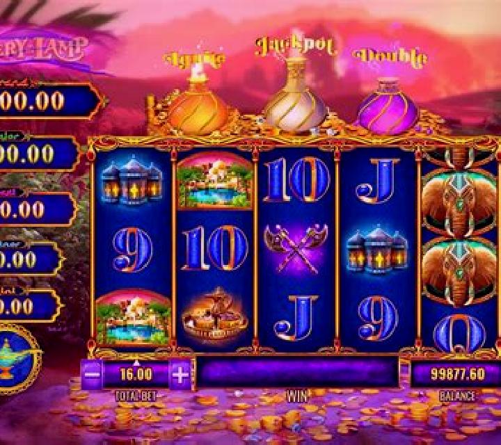 Mystery of the Lamp Desert Veil slot game