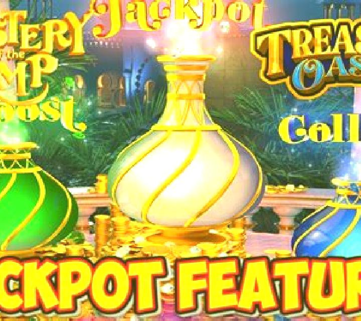 Mystery of the Lamp Treasure Oasis online slot