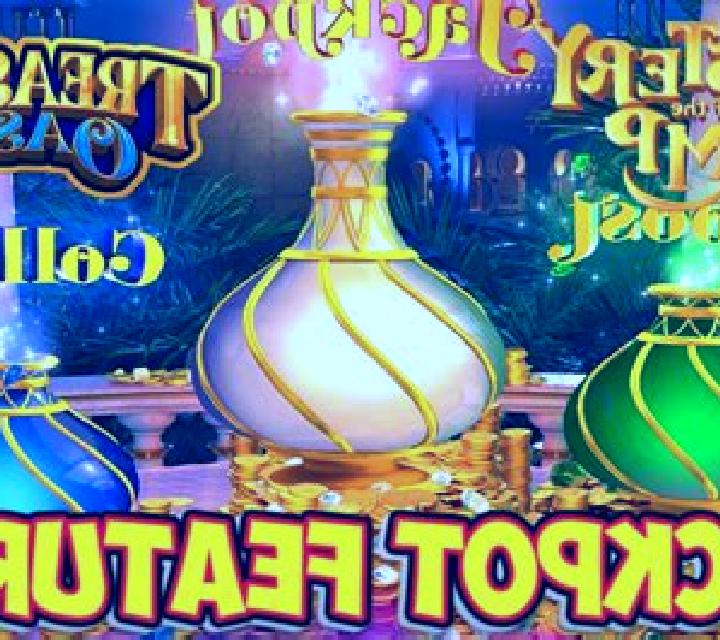 Mystery of the Lamp Treasure Oasis slot machine