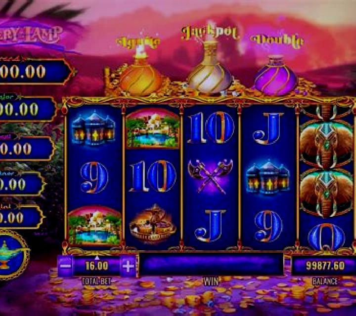 Mystery of the Lamp Treasure Oasis slot