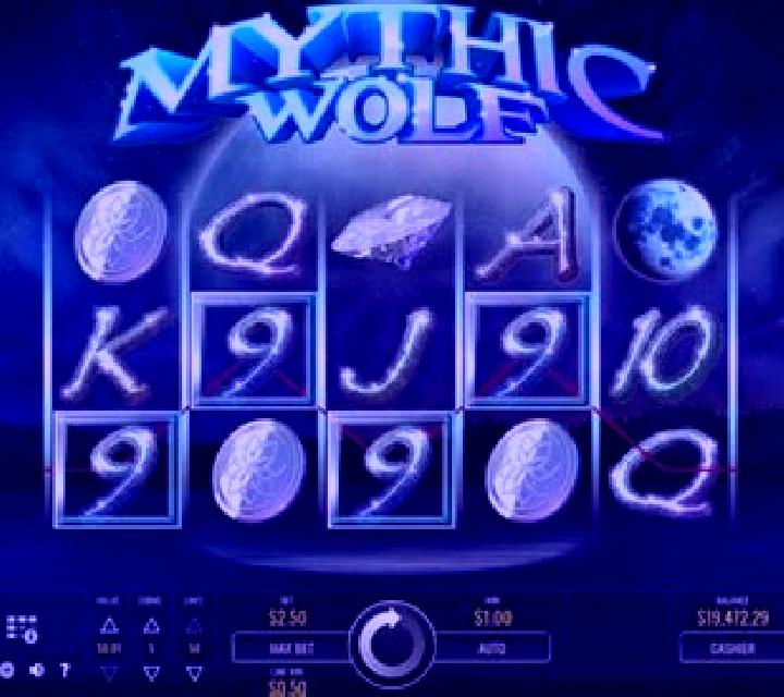 Mythic Wolf Sacred Moon slot game