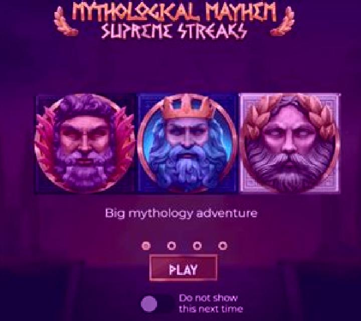 Mythological Mayhem Supreme Streaks slot game