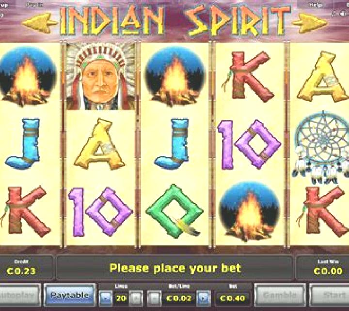 Native Indians slot game