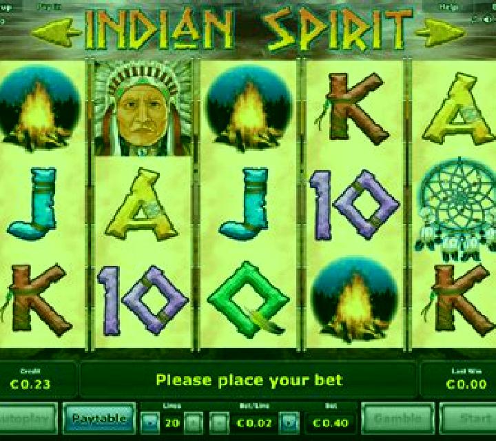 Native Indians slot machine