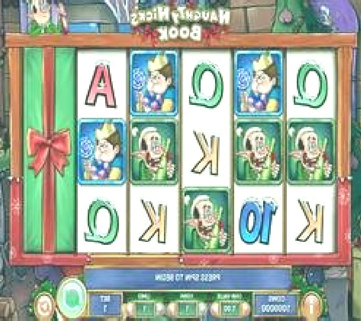 Naughty Nick’s Book: Play slot machine