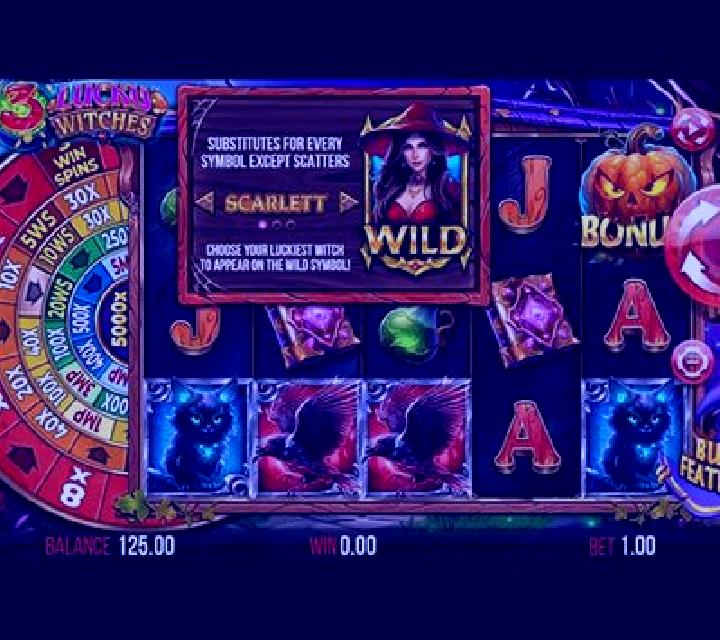 Naughty Witches online slot