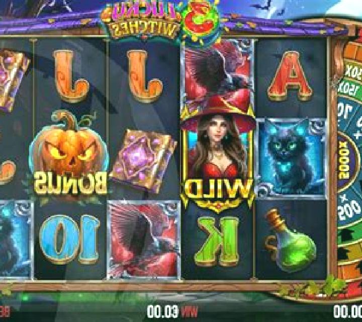 Naughty Witches slot game