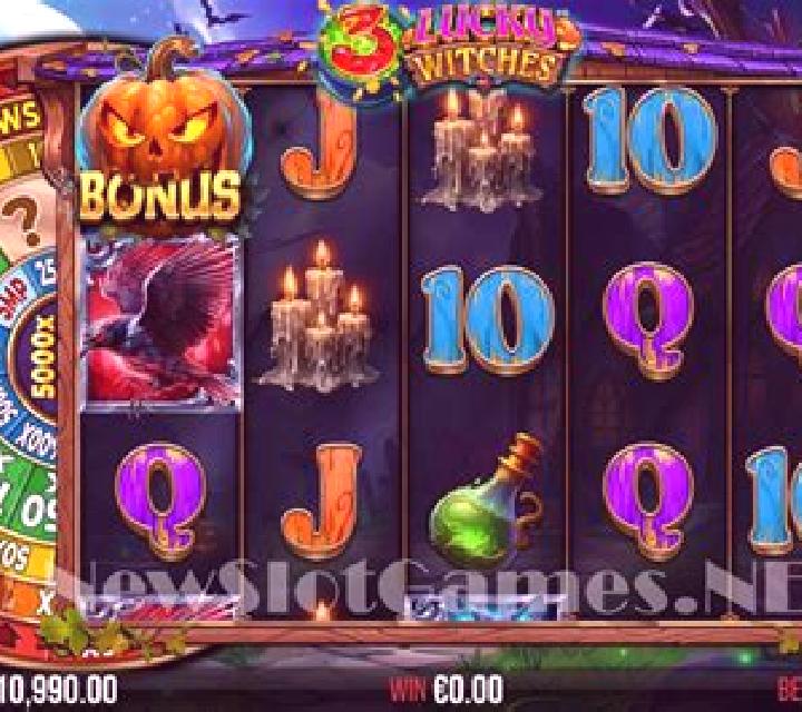Naughty Witches slot machine