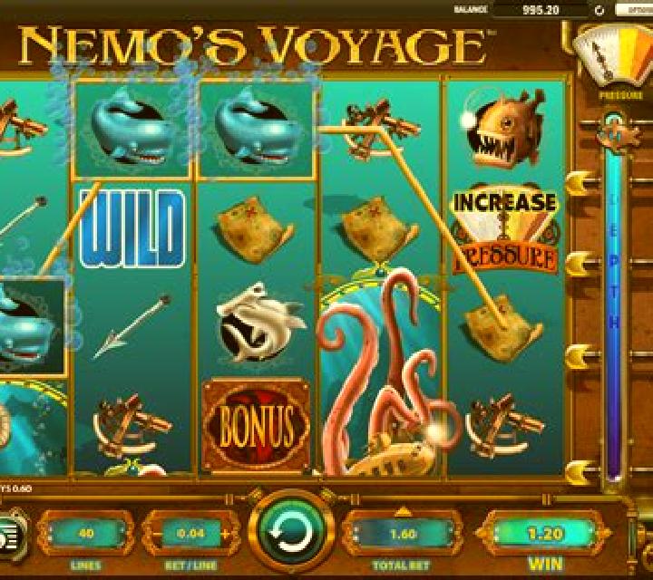 Nemo s Voyage slot machine
