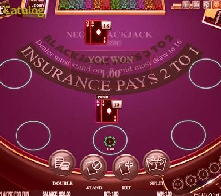 Neon Blackjack Classic slot