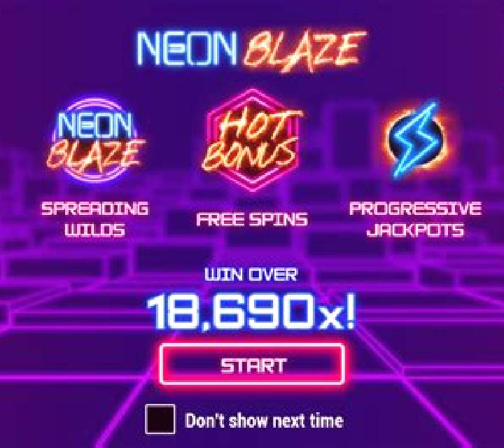Neon Blaze slot game
