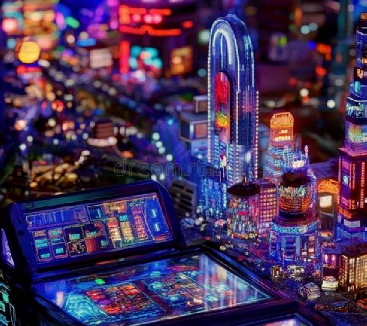 Neon City slot machine