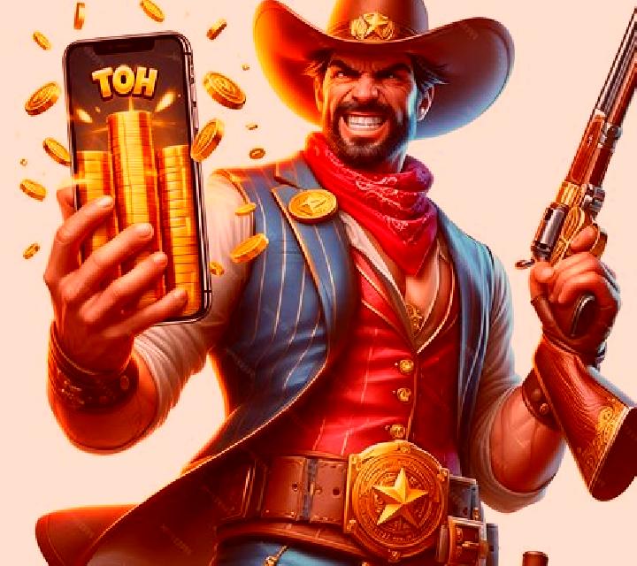 Neon Cowboy slot machine