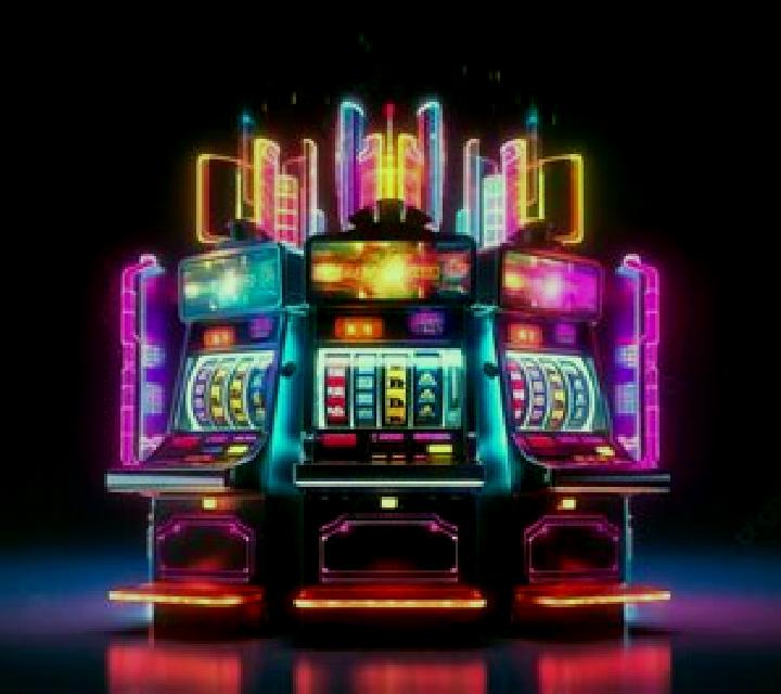 Neon Flux slot machine