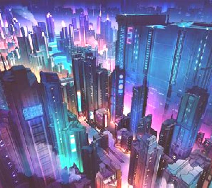 Neon Fruit Cityscape online slot