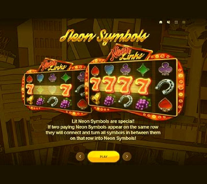 Neon Links slot machine
