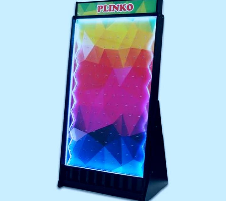 Neon Plinko Dice slot game