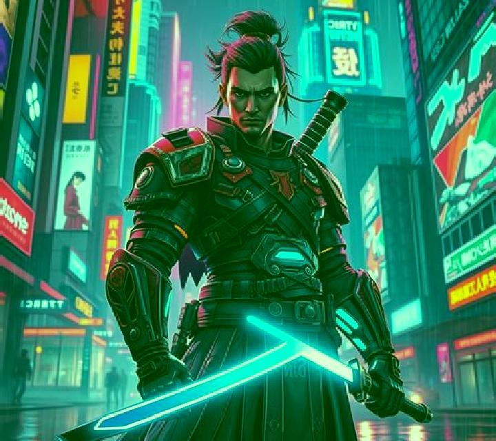 Neon Ronin slot machine