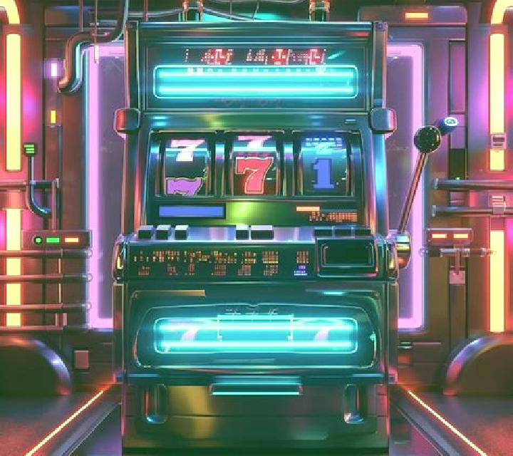 Neon slot game