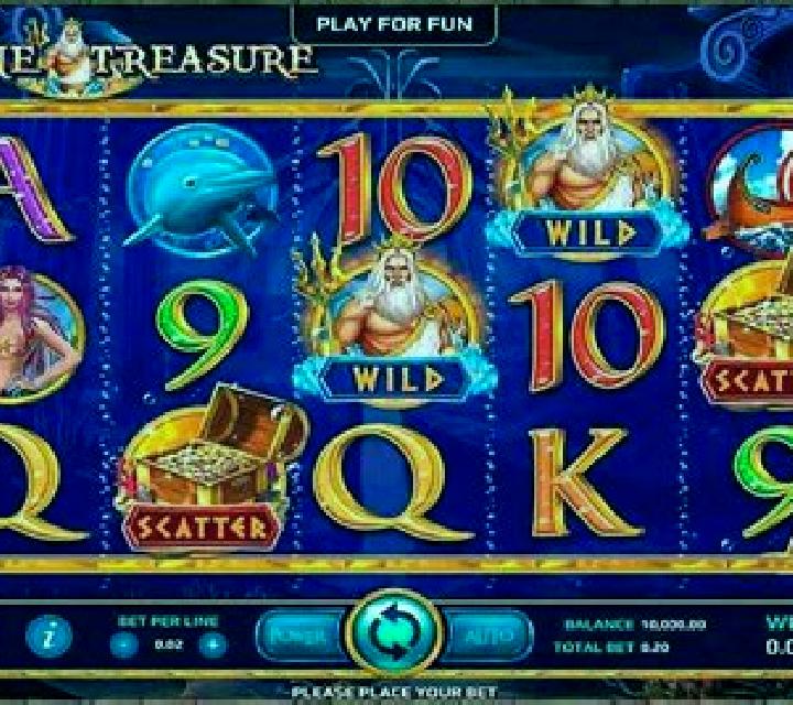 Neptune Treasure Jackpot slot machine