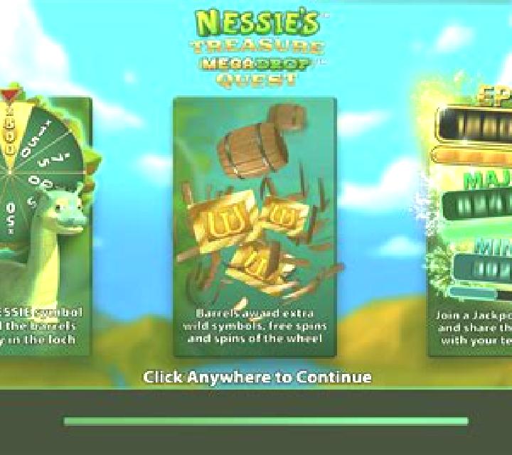 Nessie s Treasure Mega Drop Quest slot