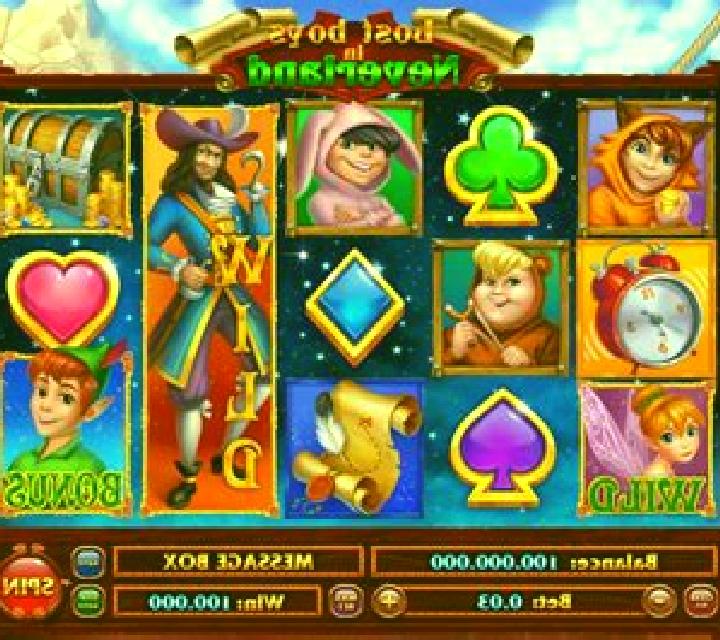 Neverland slot machine