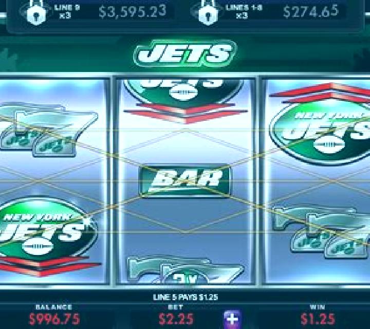 New York Jets Deluxe slot