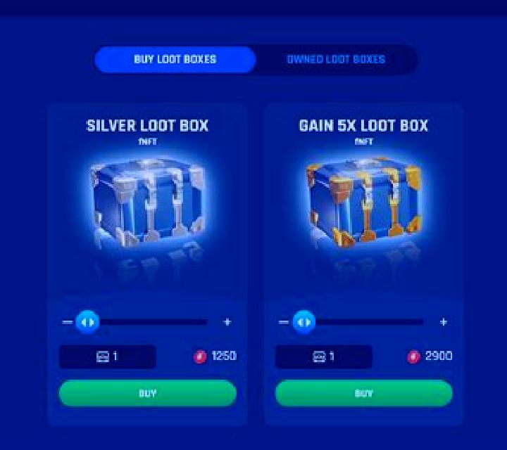 NFT Loot Boxes slot