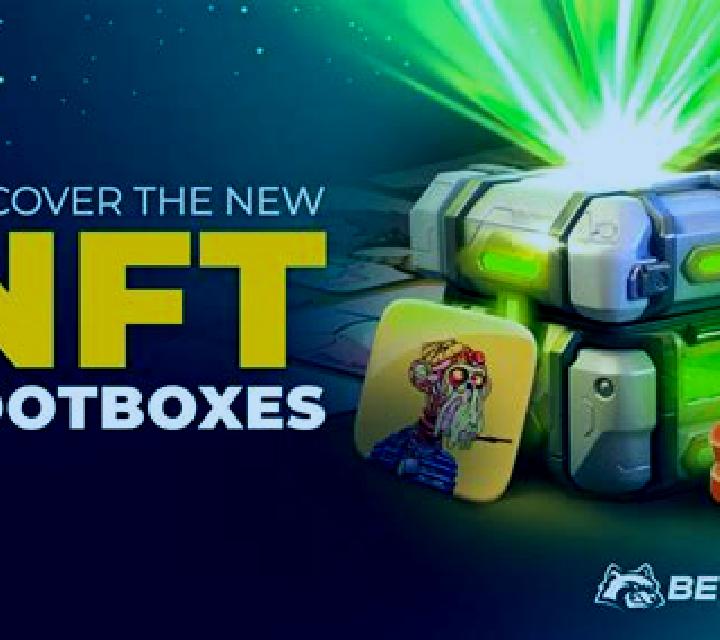 NFT Lootboxes slot game