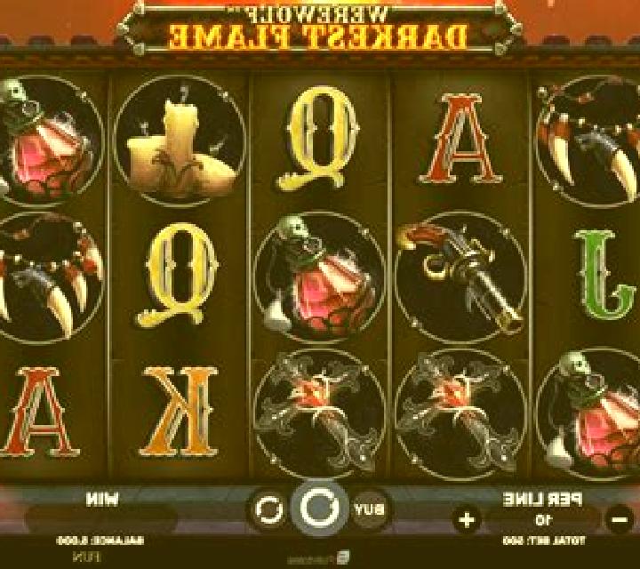 Night Wolf Darkest Flame slot game