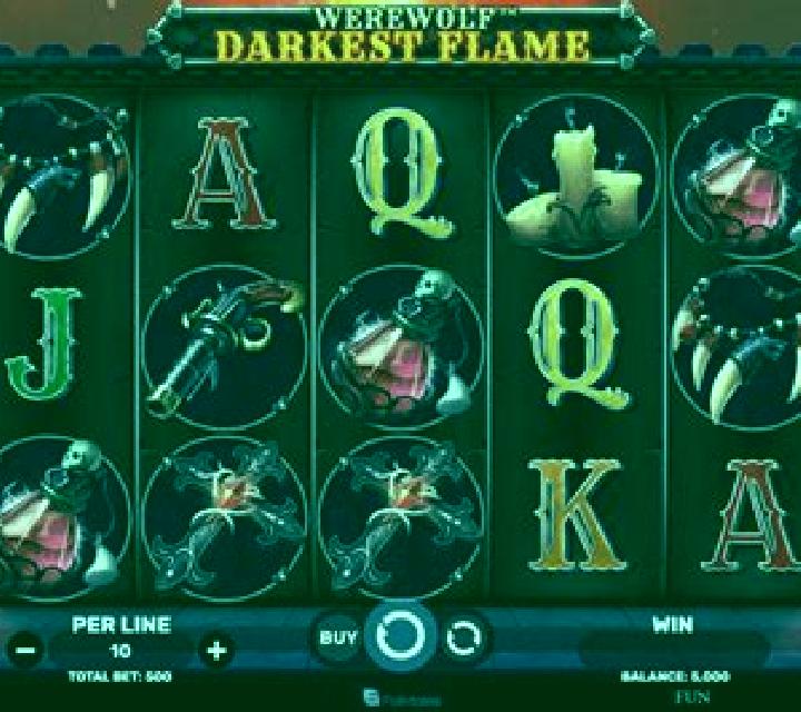 Night Wolf Darkest Flame slot machine