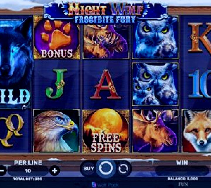 Night Wolf - Frostbite Fury online slot